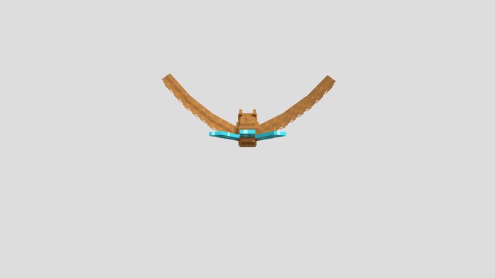 Crystal_Feathere_Eagle 3D Model