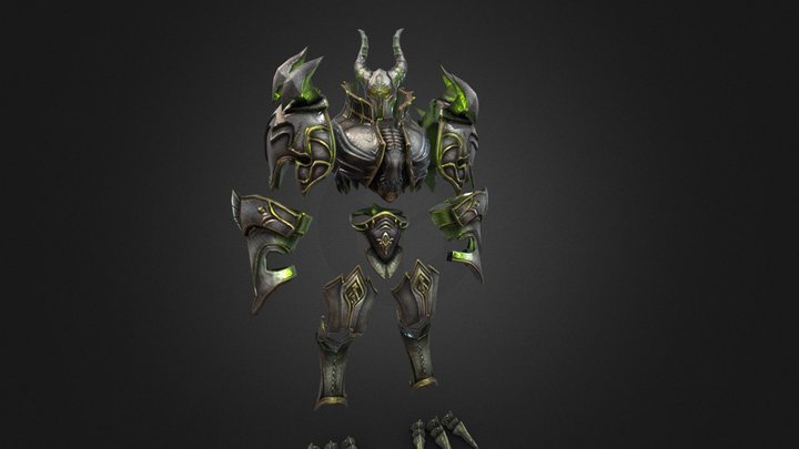 Ghost armor 3D Model