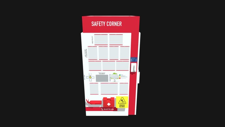 corner3 3D Model
