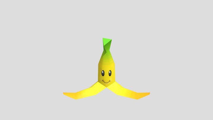 [Mario Kart: Double Dash] Banana – Modello 3D gratuito STL