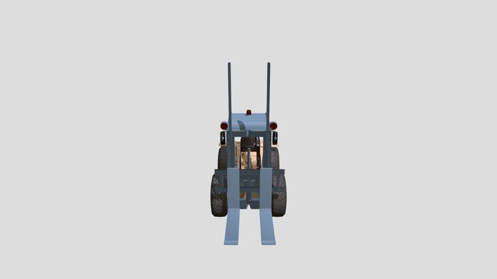 Tractor MT2022 3D Model