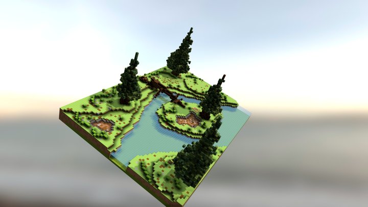 Practice Map 3D Model