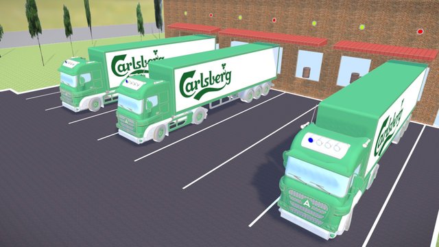 CRLSBRG_Yard 3D Model