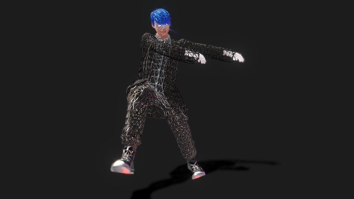 UXRZONE CRAZY DANCER SE07 flossing meme