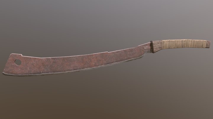 Machete 3D Model
