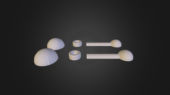 Knobs - Automaton Dragon 3D Model