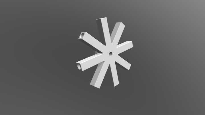 Carousel Bar Frame 3D Model