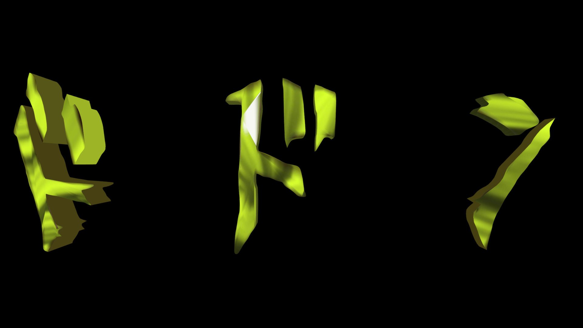 Awaken My Masters symbols - Jojo — Sketchfab embed 3D viewer
