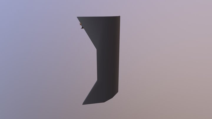 Curved Wall Modules 3D Model