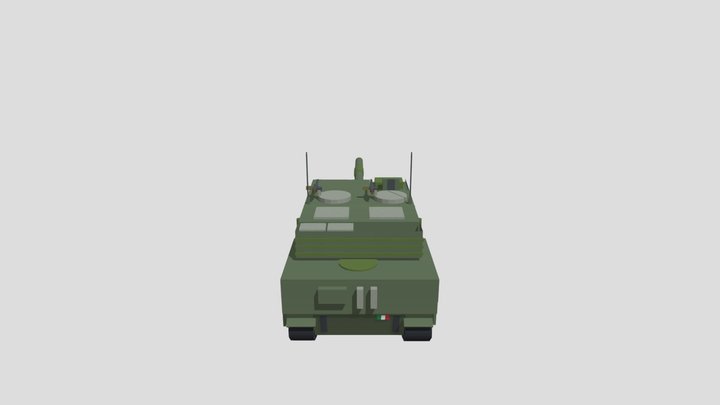 Tank  (C1 Ariete) | For Minecraft 3D Model