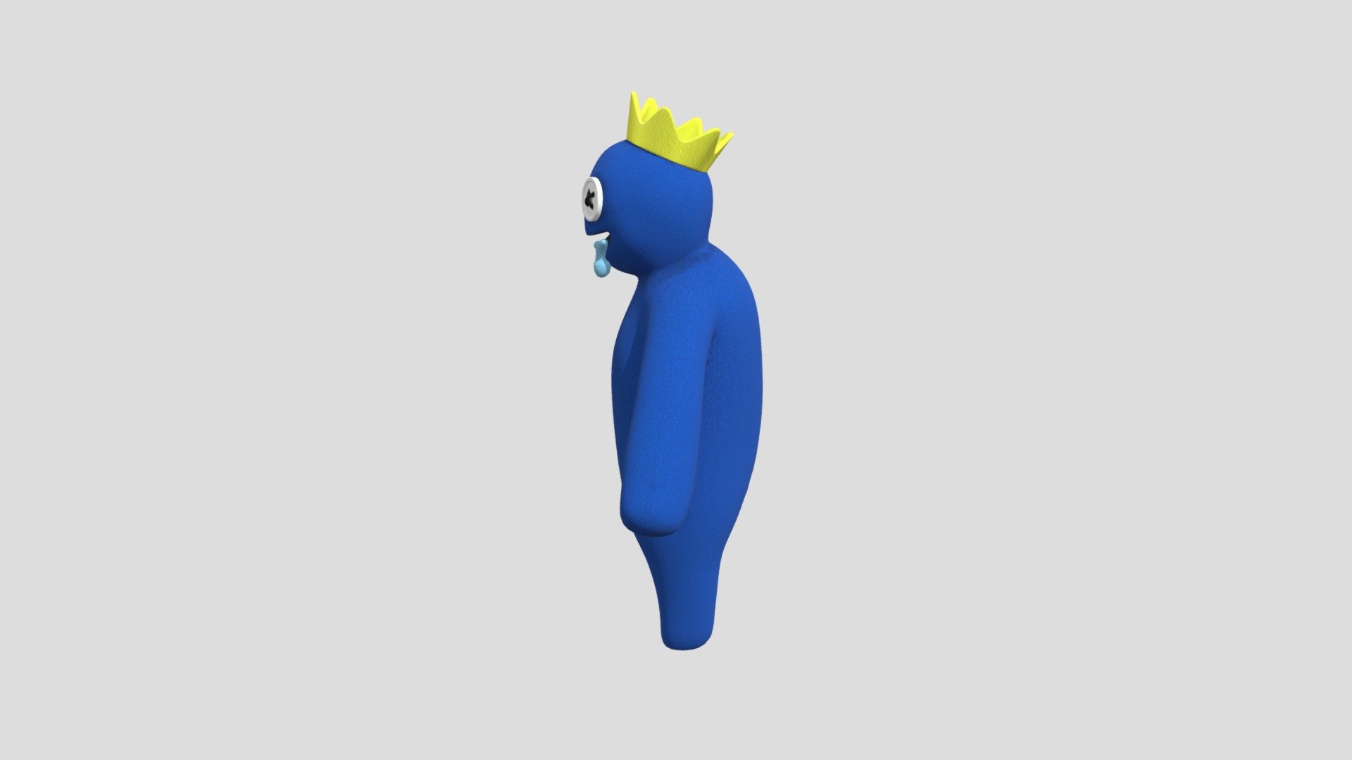 blue (rainbow friends) - Download Free 3D model by Enzogolcalves