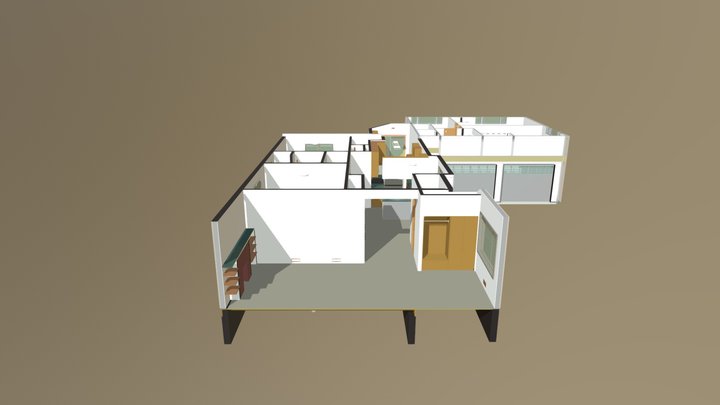 LP Kitchen 3D Model