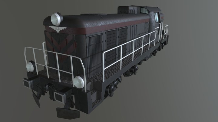SM-42 Locomotive 3D Model