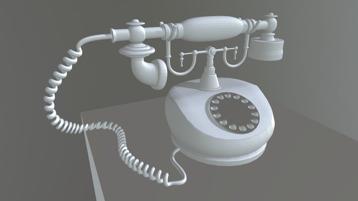 Telephone 3D Model