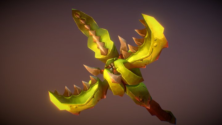 DAE Weaponcraft - Mandible Pike 3D Model