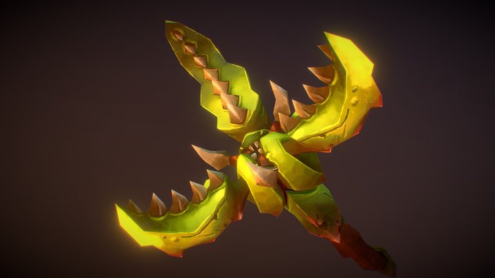 DAE Weaponcraft - Mandible Pike 3D Model