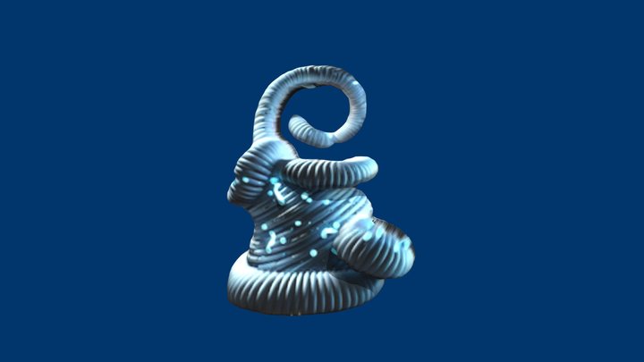 Cosmic scattered object 3D Model