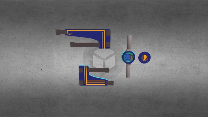 ProtoModulosGait 3D Model