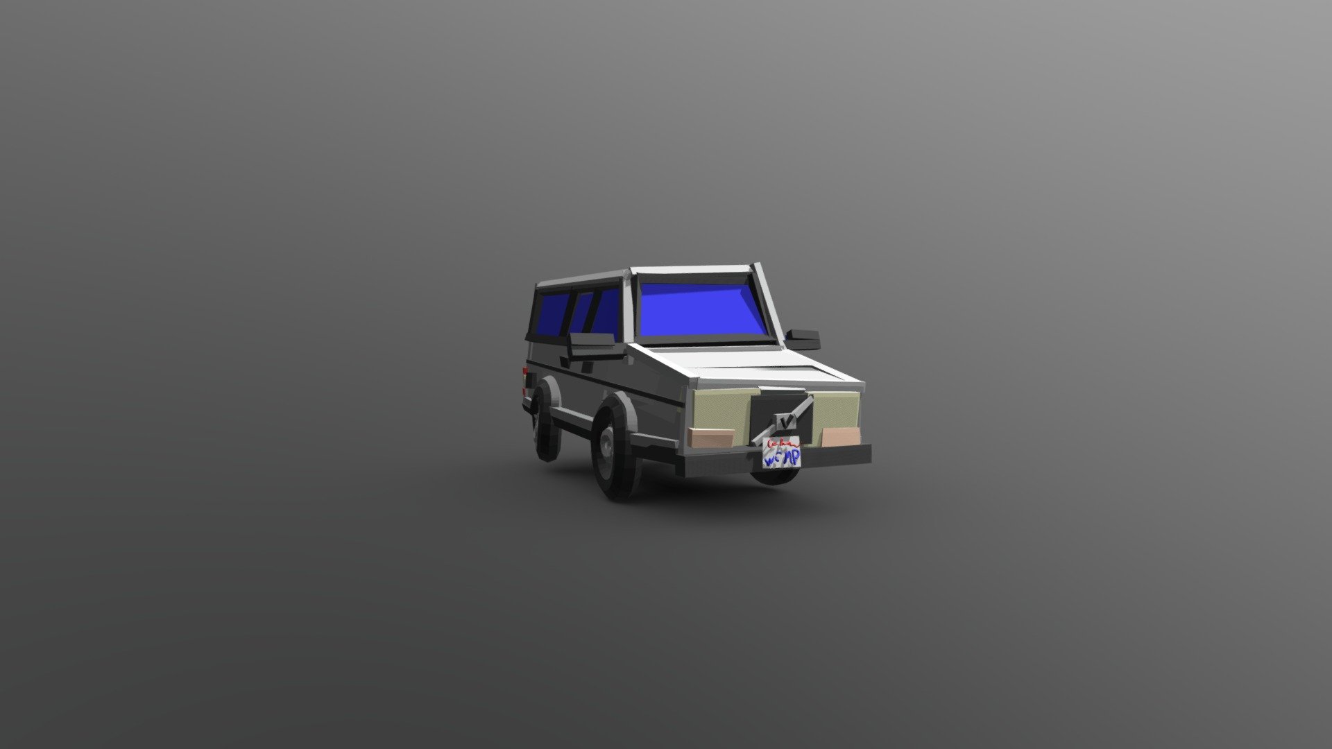 The Womp Wagon - 1986 Volvo 245 — Sketchfab embed 3D viewer