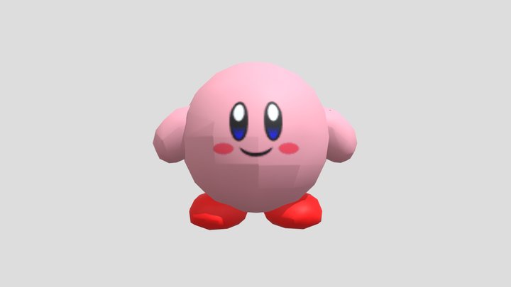 Kirby (Kirby 64) 3D Model