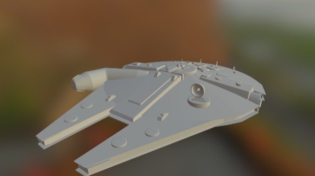 Halcón Milenario - 3D model by Adriatic (@profussink) [df2ee3a] - Sketchfab