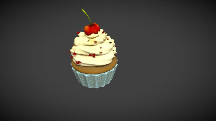 Cupcake 3D Model