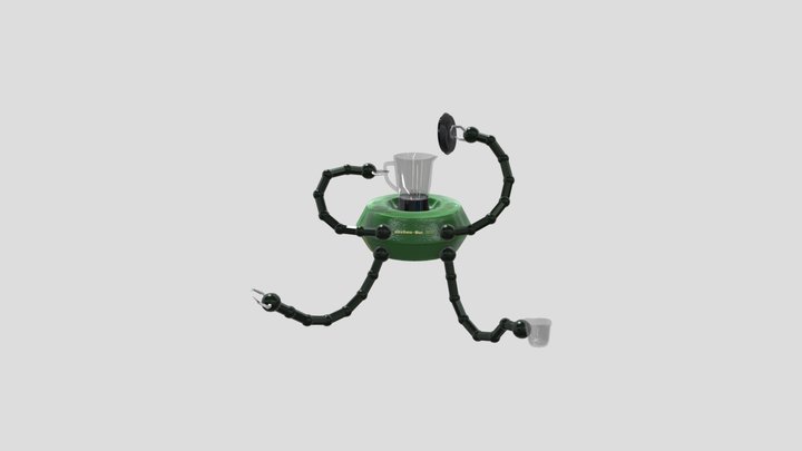 Blender Robot 3D Model