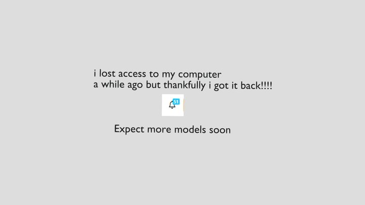 IM BACK!! – Kostenloses 3D-Modell STL