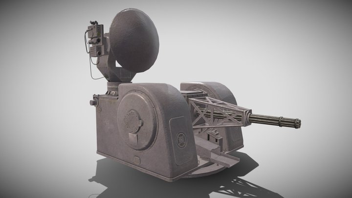 TYPE-730 CIWS – Gratis 3D-model STL