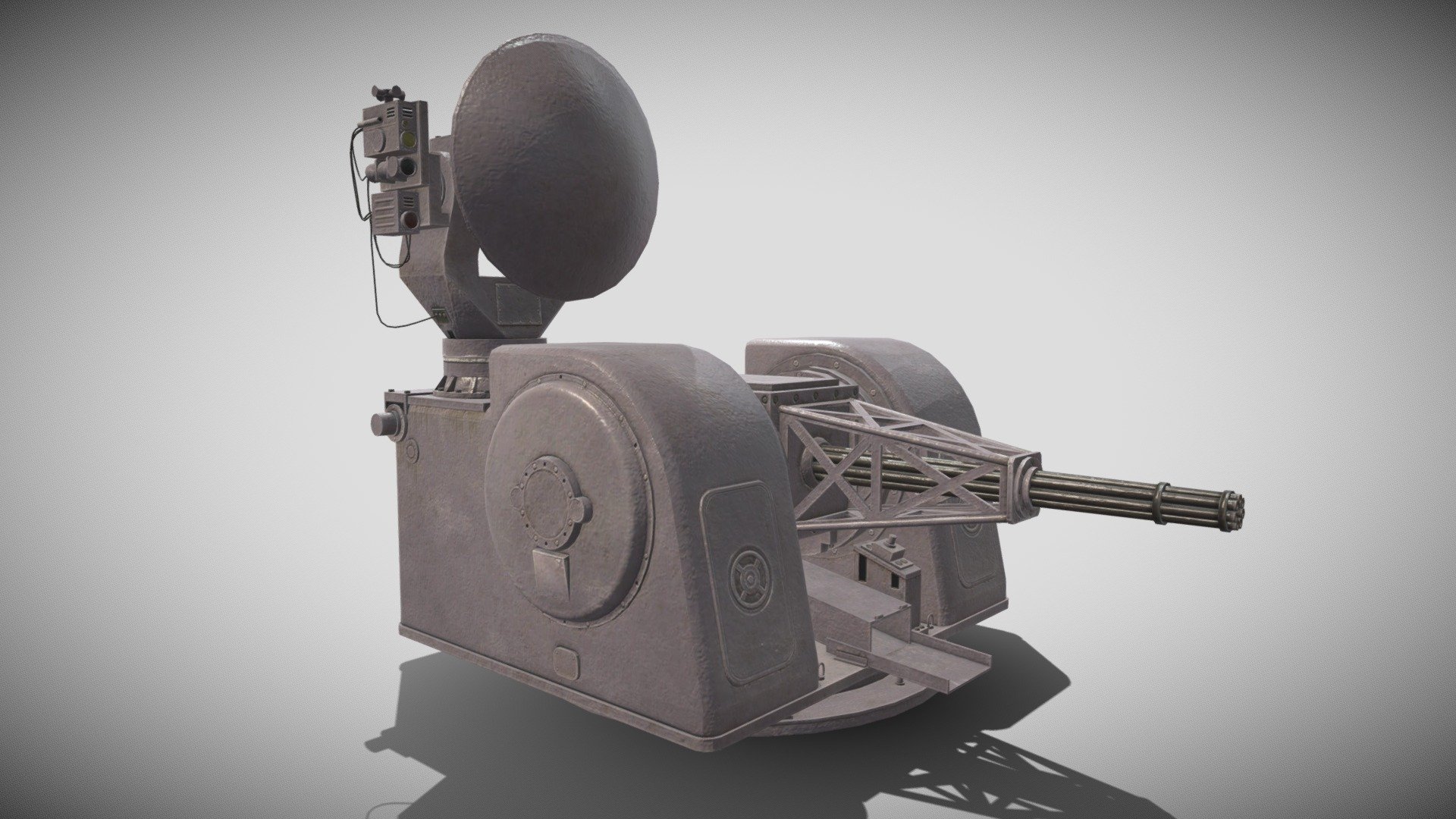 TYPE-730 CIWS - Download Free 3D model by Muhamad Mirza Arrafi ...
