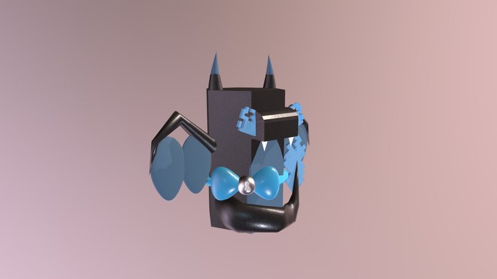 Mega Charizard X Loot Box 3D Model
