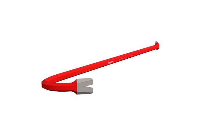 Fake supreme hot sale crowbar