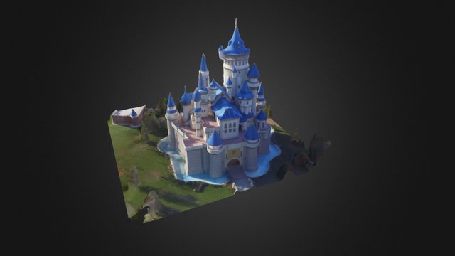 Masal Şatosu 3D Model