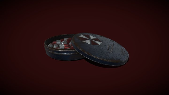 Pills 3D Model