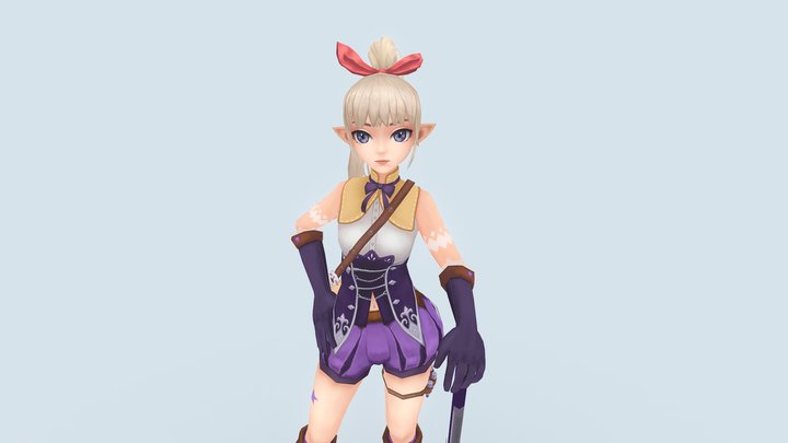 Diamond Musketer 3D Model