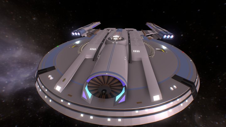 U.S.S. Cernan 3D Model