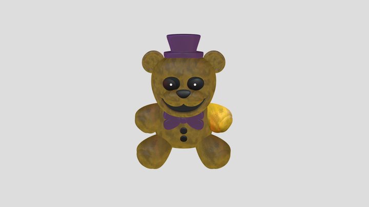 Fredbear Plush By  2.79 3D Model