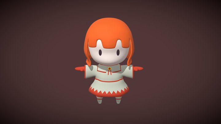 RPG.hero.03(tpose)1 3D Model