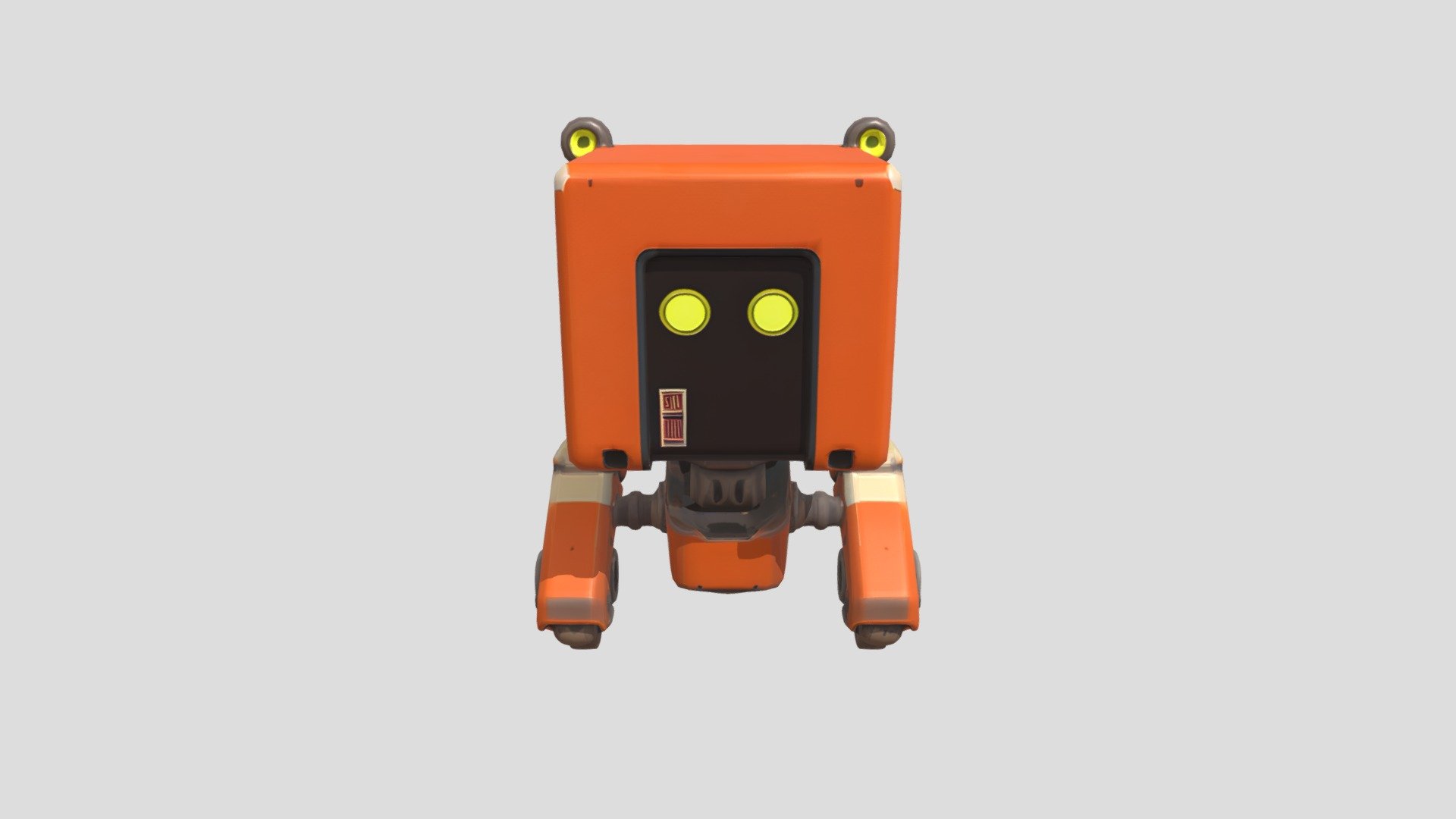 Small wheeled robot - 3D model by kristian.howald [df38b34] - Sketchfab