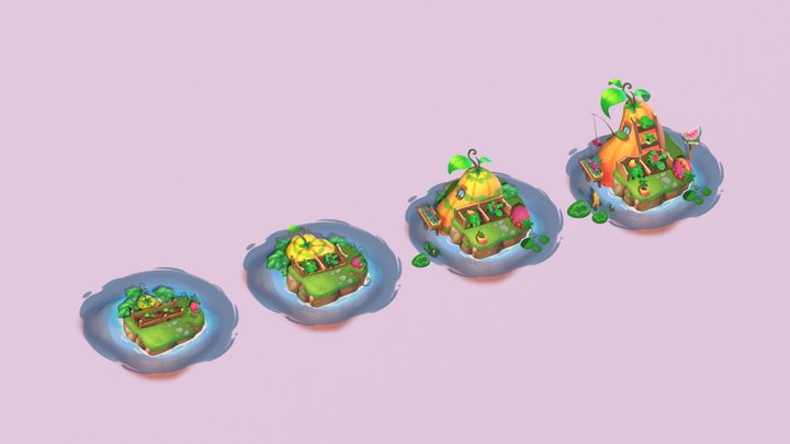 Wonderlings - Farm 3D Model