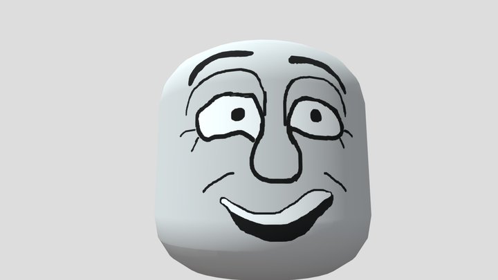 Fixed Smug head backup 3D Model