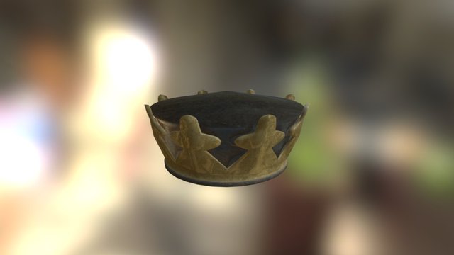 Crown of Holy Grail 3D Model