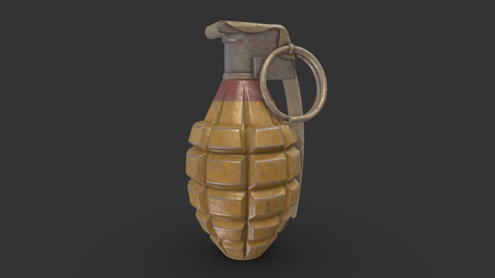 MK2 Ultimate Grenade Tutorial 3D Model