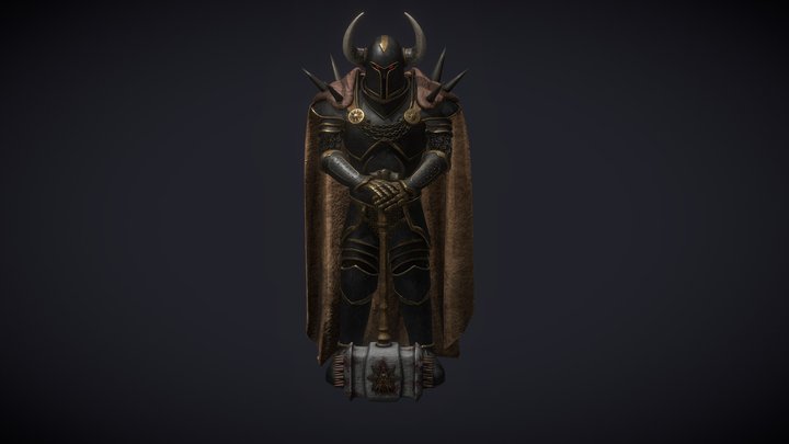 Chaos Warrior 3D Model