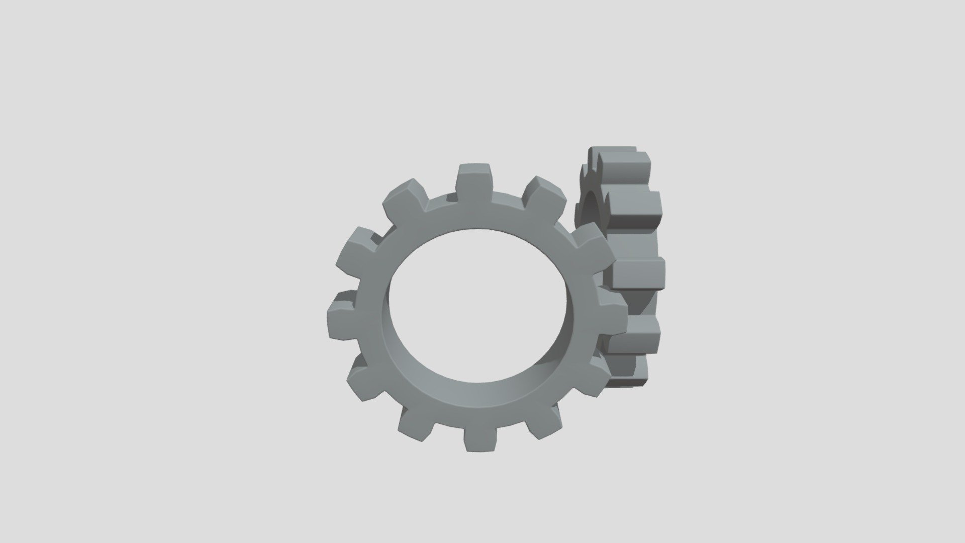 Mechanical Gears - Free 3D models