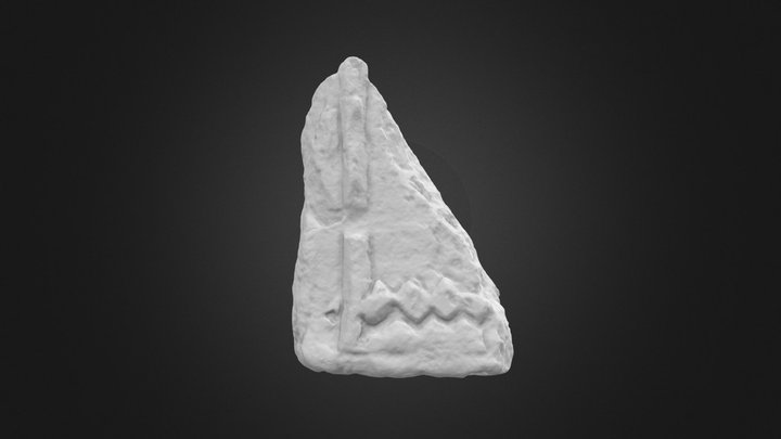 Briou, Moncelon, Antéfixe 3D Model