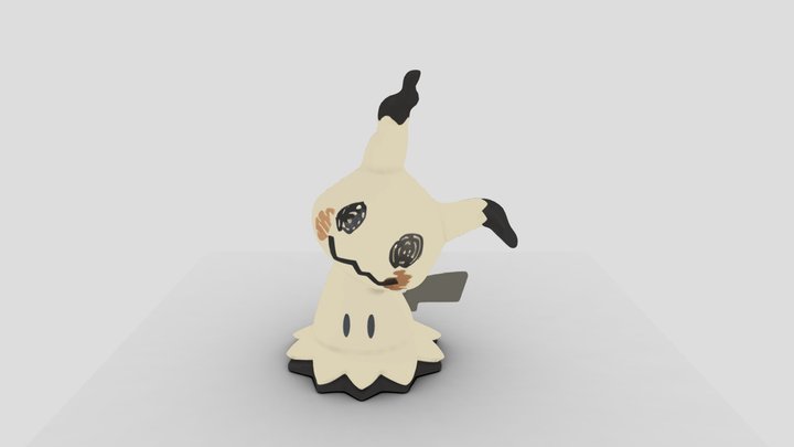 Mimikyo Pokemon 3D Model