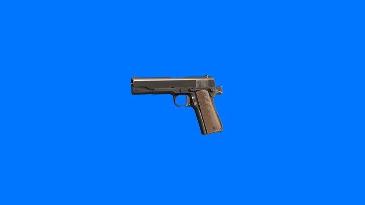 M1911A1 3D Model