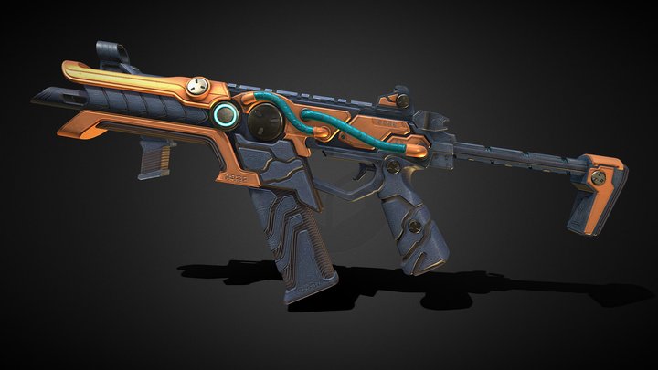 Apex Legends R99 Excavator – Free 3D Model STL