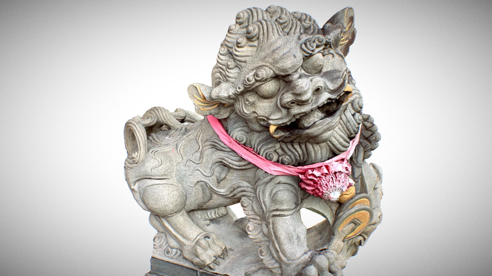 Chinese Imperial Lion (Sishi) - Photogrammetry